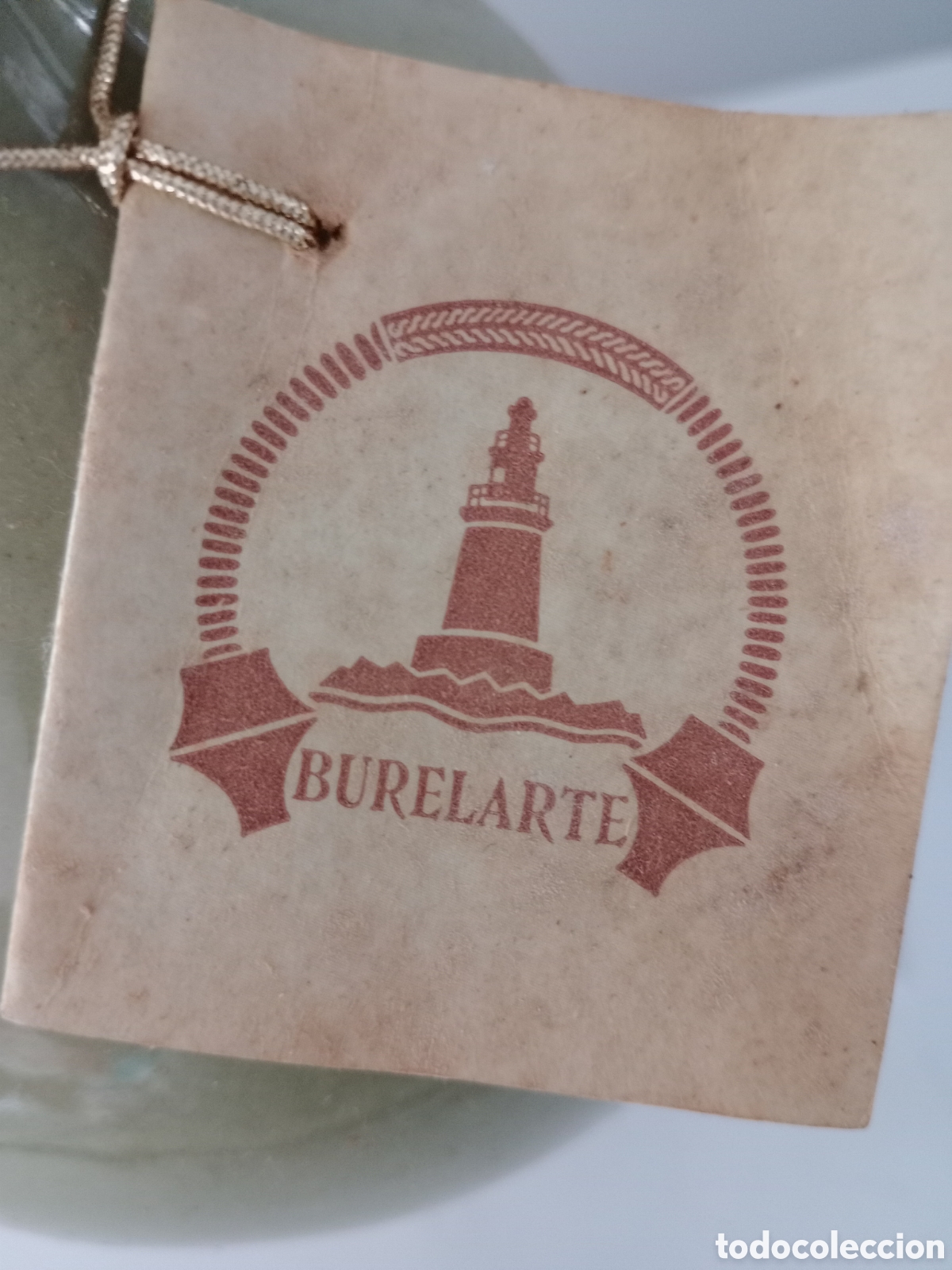 Botellas antiguas: Botella vac&iacute;a de Ron Burelarte - Foto 3