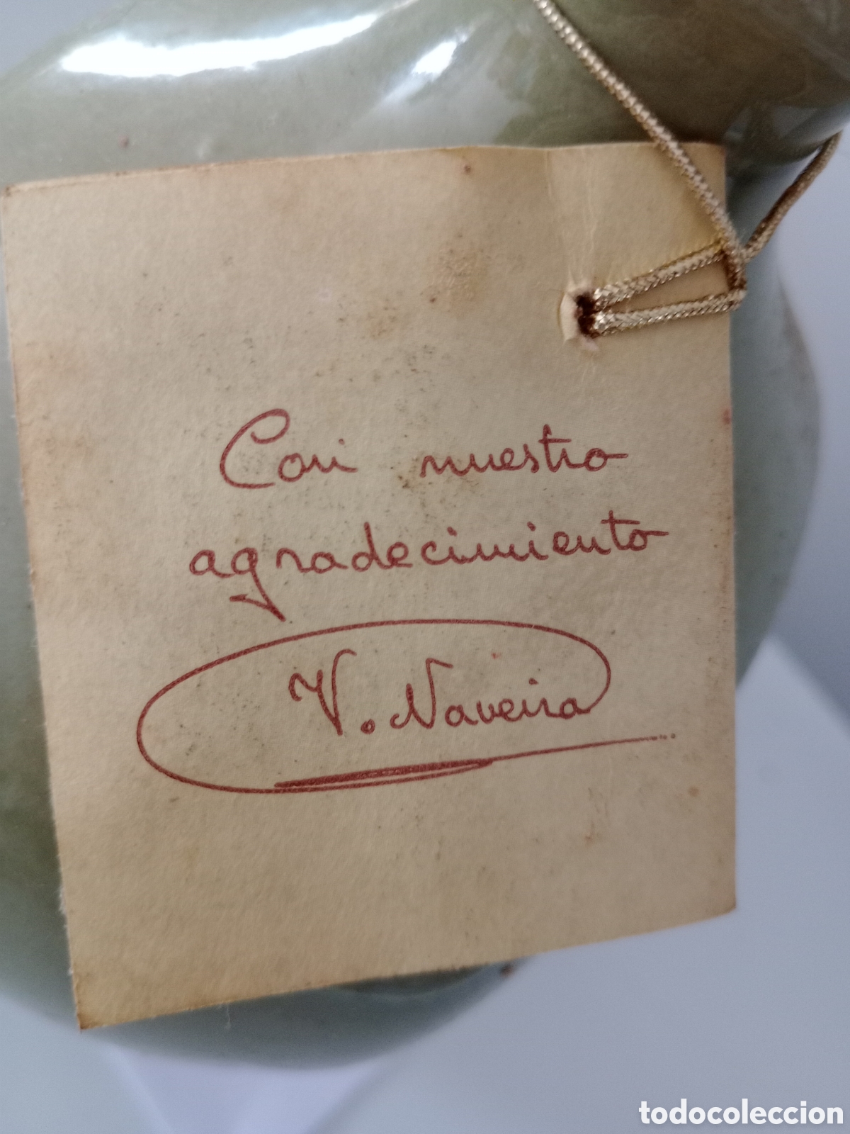 Botellas antiguas: Botella vac&iacute;a de Ron Burelarte - Foto 4