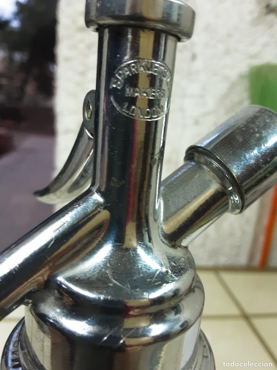 Botellas antiguas: Sifon Sparkletsl markers,hosteleria - Foto 4