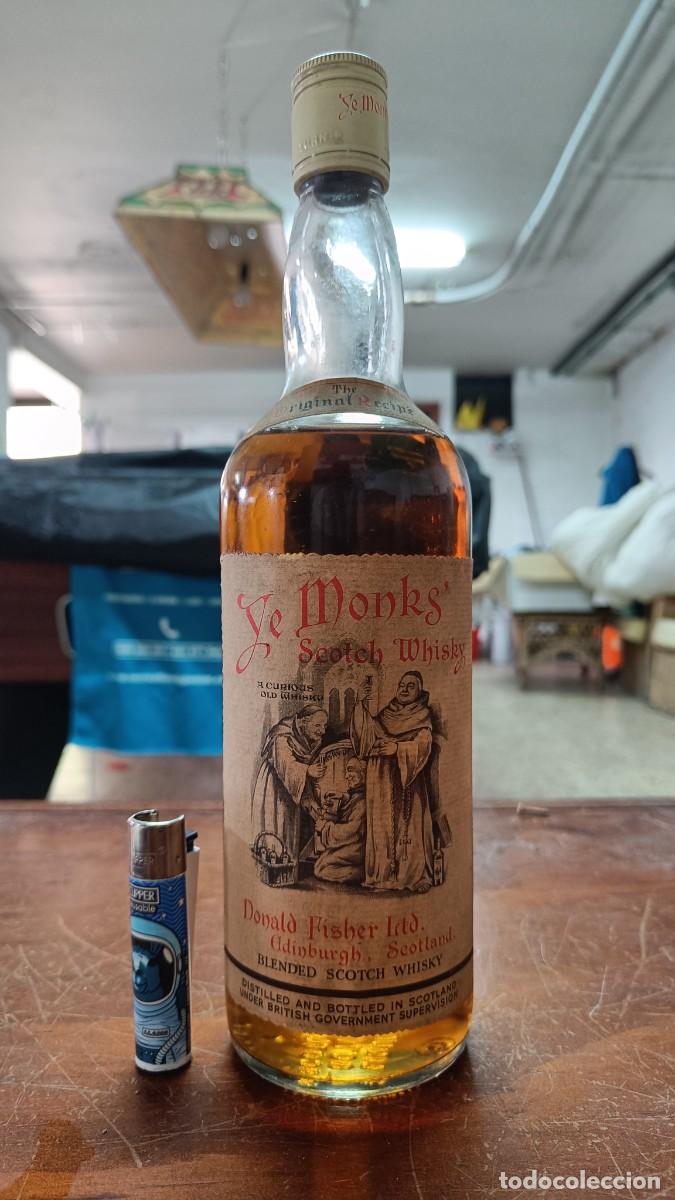 Botellas antiguas: Ye Monks scoth whisky - Foto 1