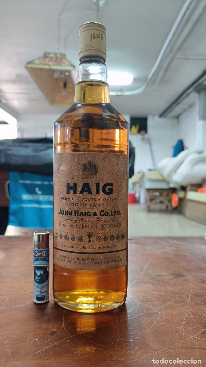 Botellas antiguas: Haig blended scotch whisky - Foto 1
