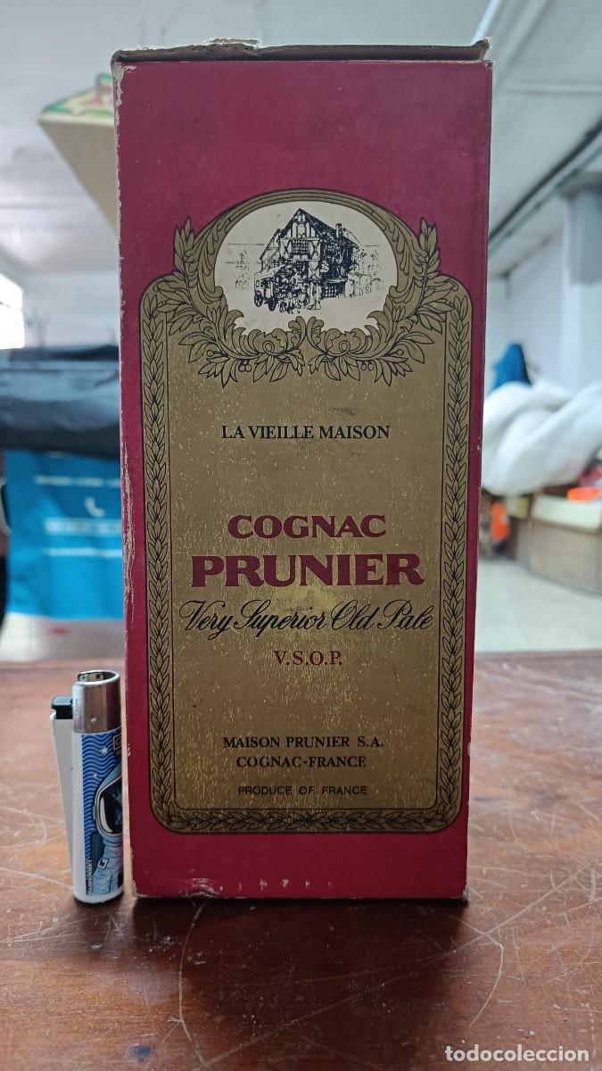 Botellas antiguas: Cognac prunier V.S.O.P - Foto 3