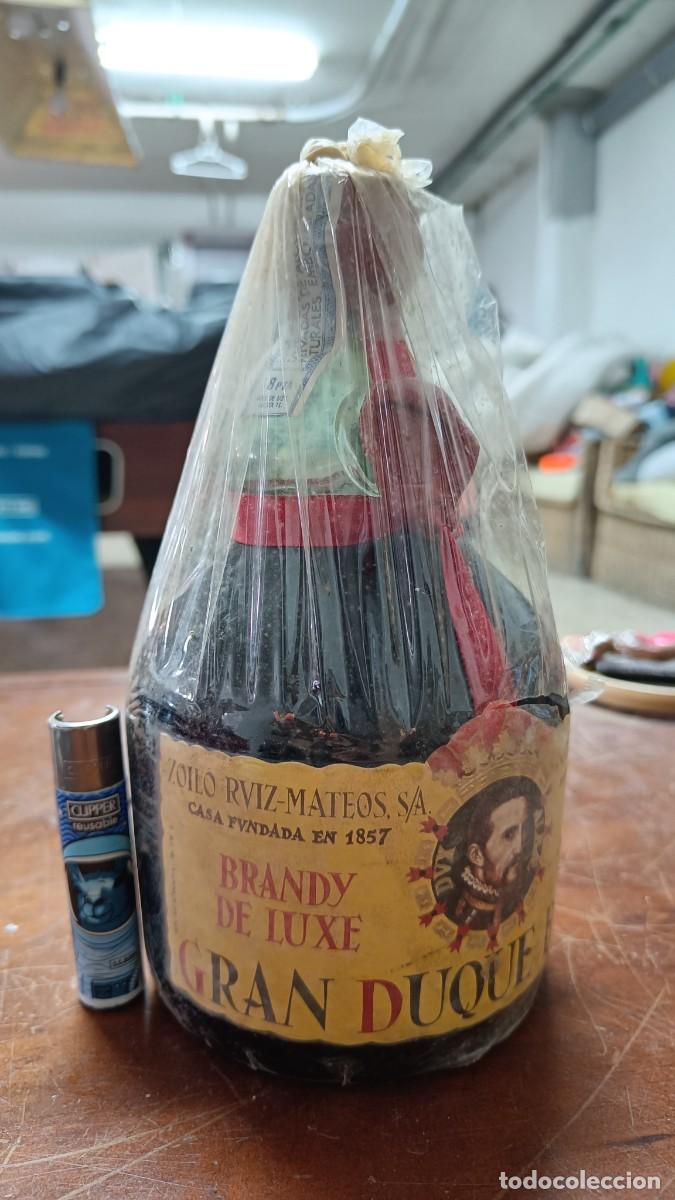 Botellas antiguas: Brandy de Jerez gran duque de Alba - Foto 5