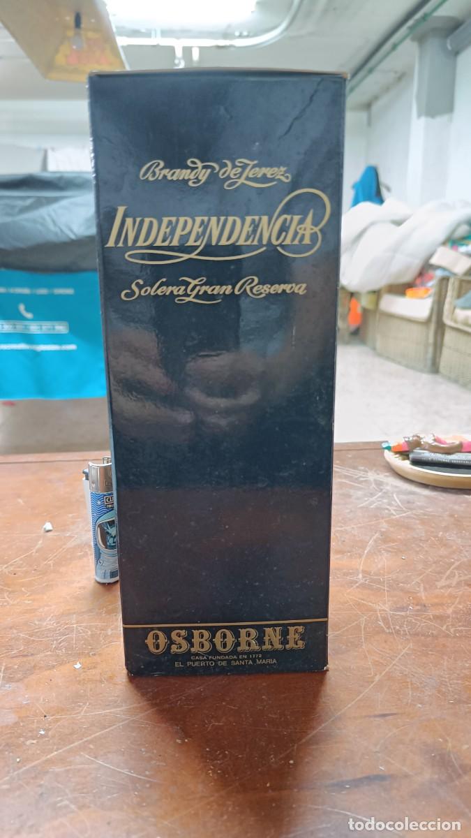 Botellas antiguas: Brandy de Jerez independencia - Foto 3