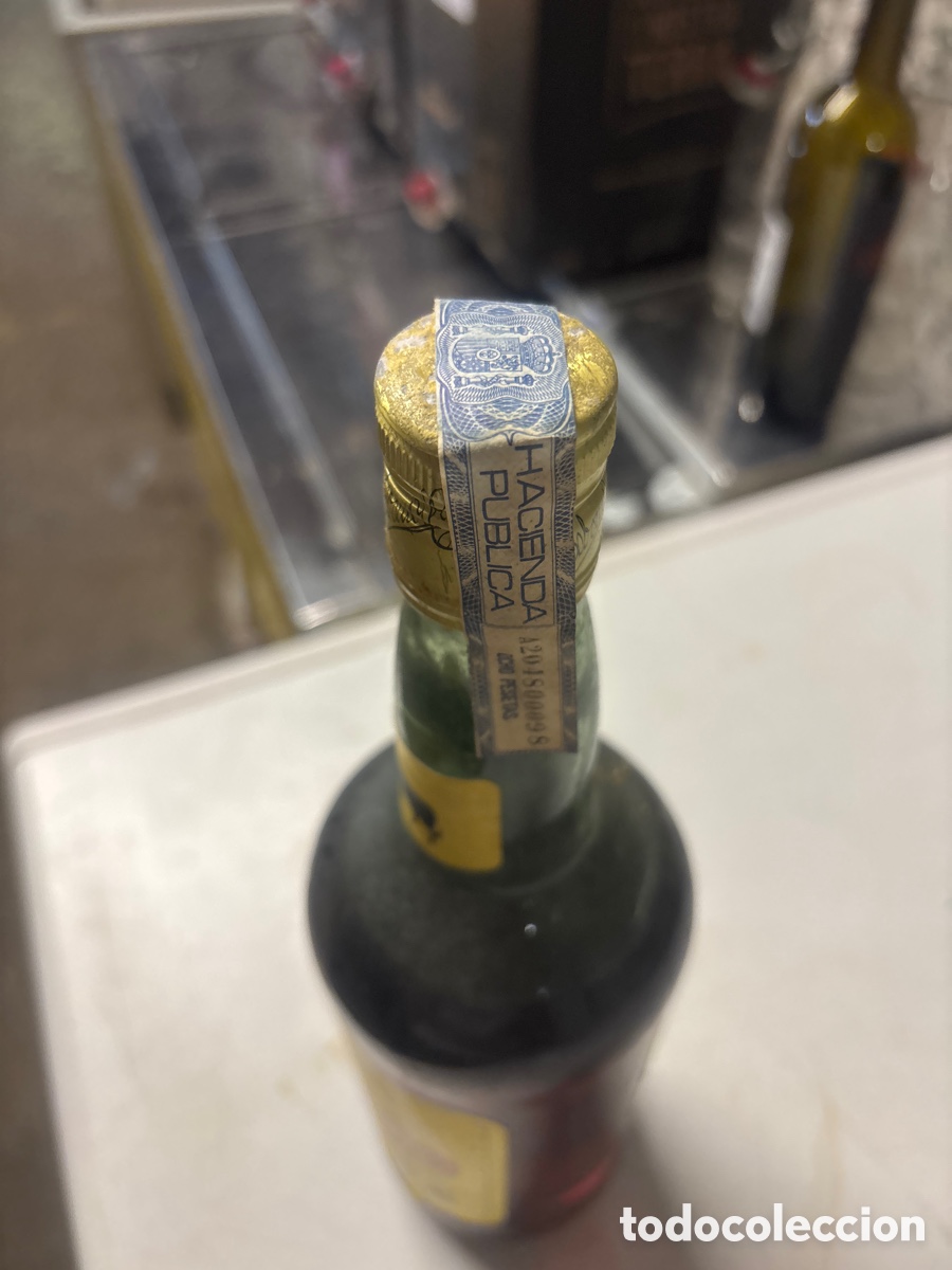 Botellas antiguas: brandy veterano(botella) - Foto 2