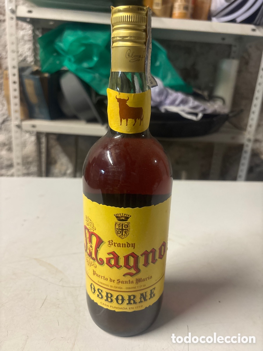 Botellas antiguas: botella magno vieja(botella) - Foto 1