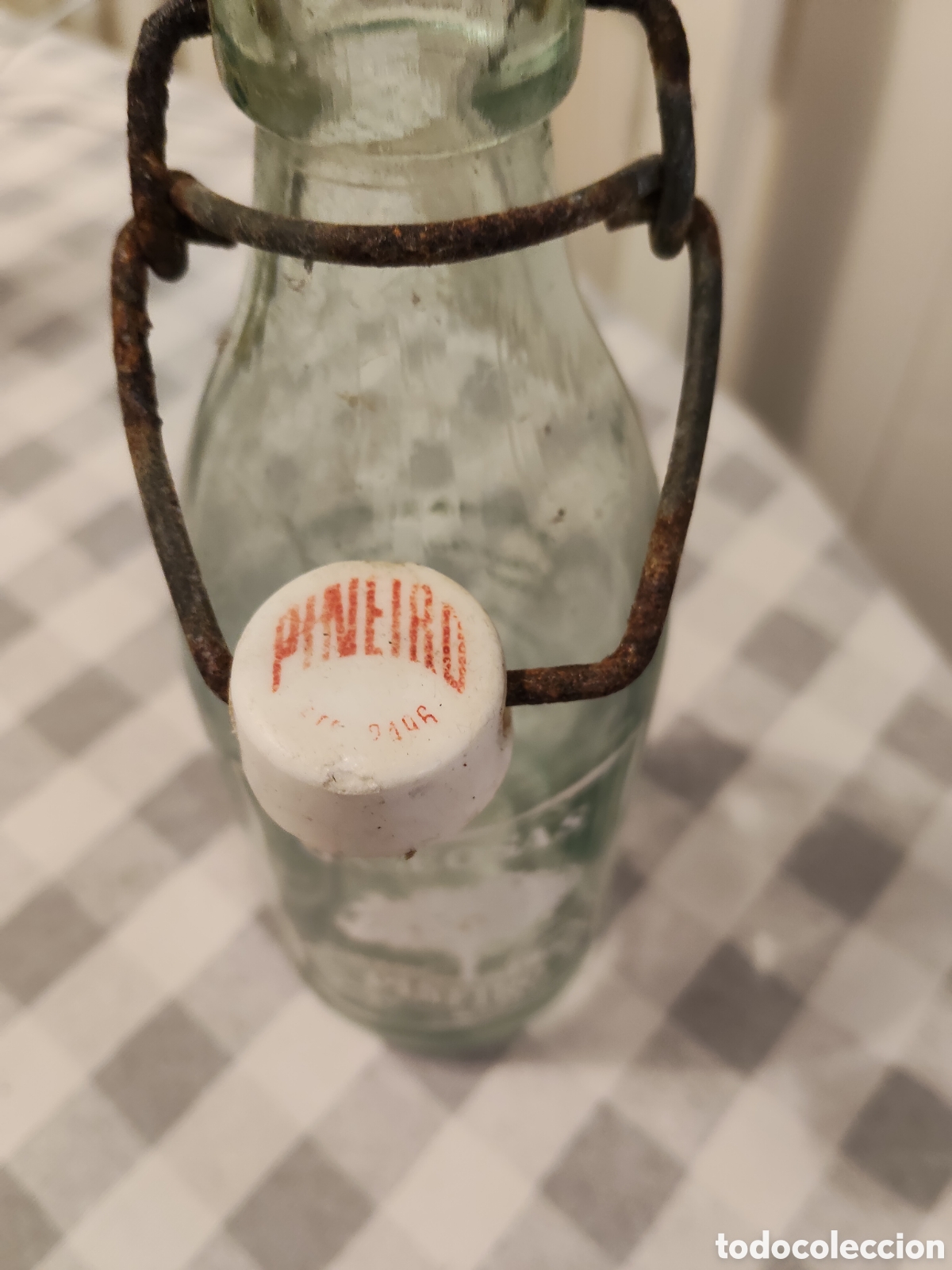 Botellas antiguas: Botella gaseosa PI&Ntilde;EIRO - Foto 3
