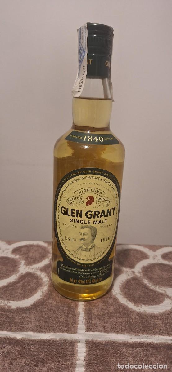 Botellas antiguas: botella glen grant single malt - Foto 1