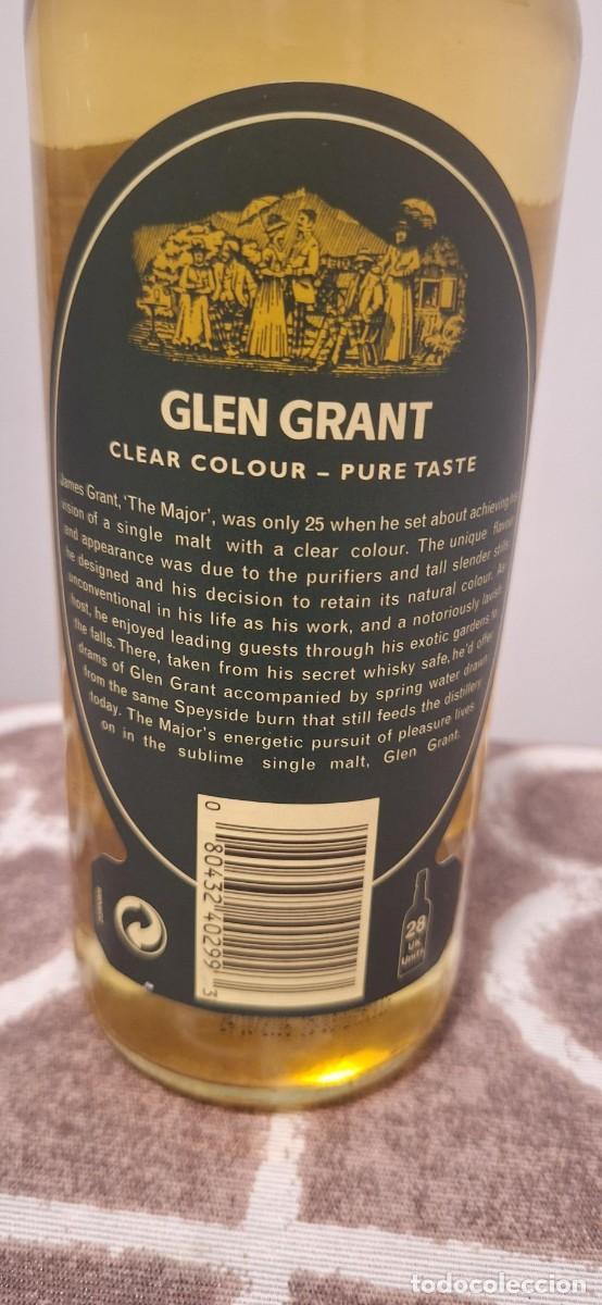 Botellas antiguas: botella glen grant single malt - Foto 2