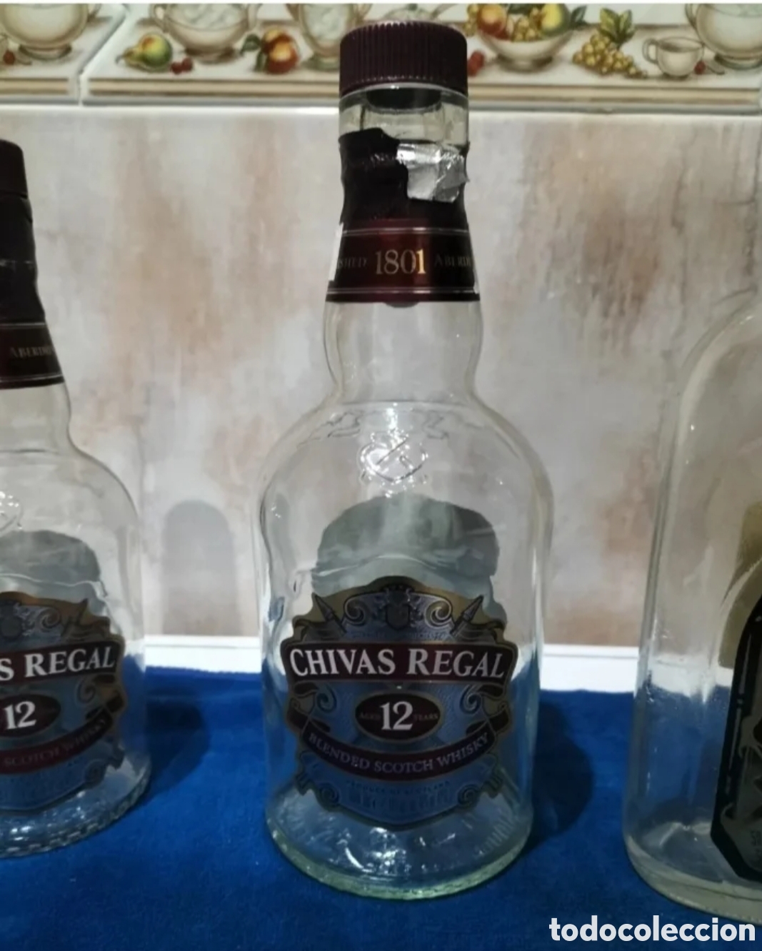 Botellas antiguas: Botellas de vidrio de colecci&oacute;n. - Foto 3