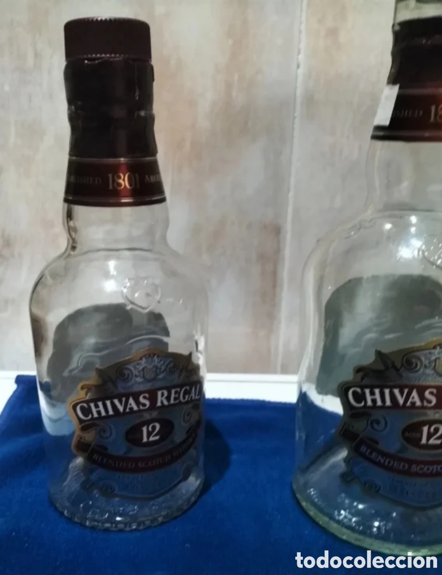 Botellas antiguas: Botellas de vidrio de colecci&oacute;n. - Foto 4