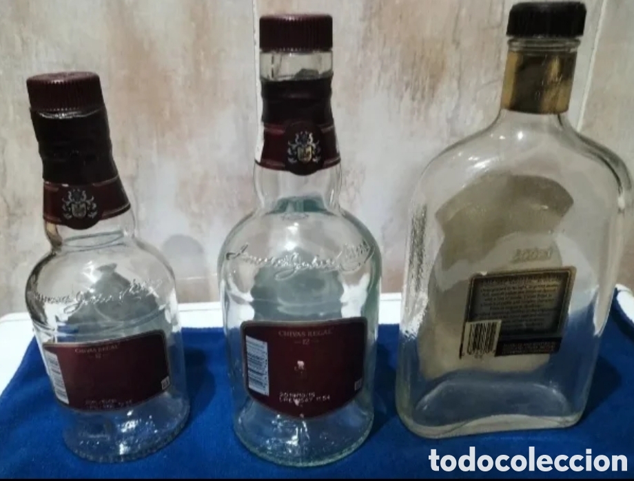 Botellas antiguas: Botellas de vidrio de colecci&oacute;n. - Foto 5