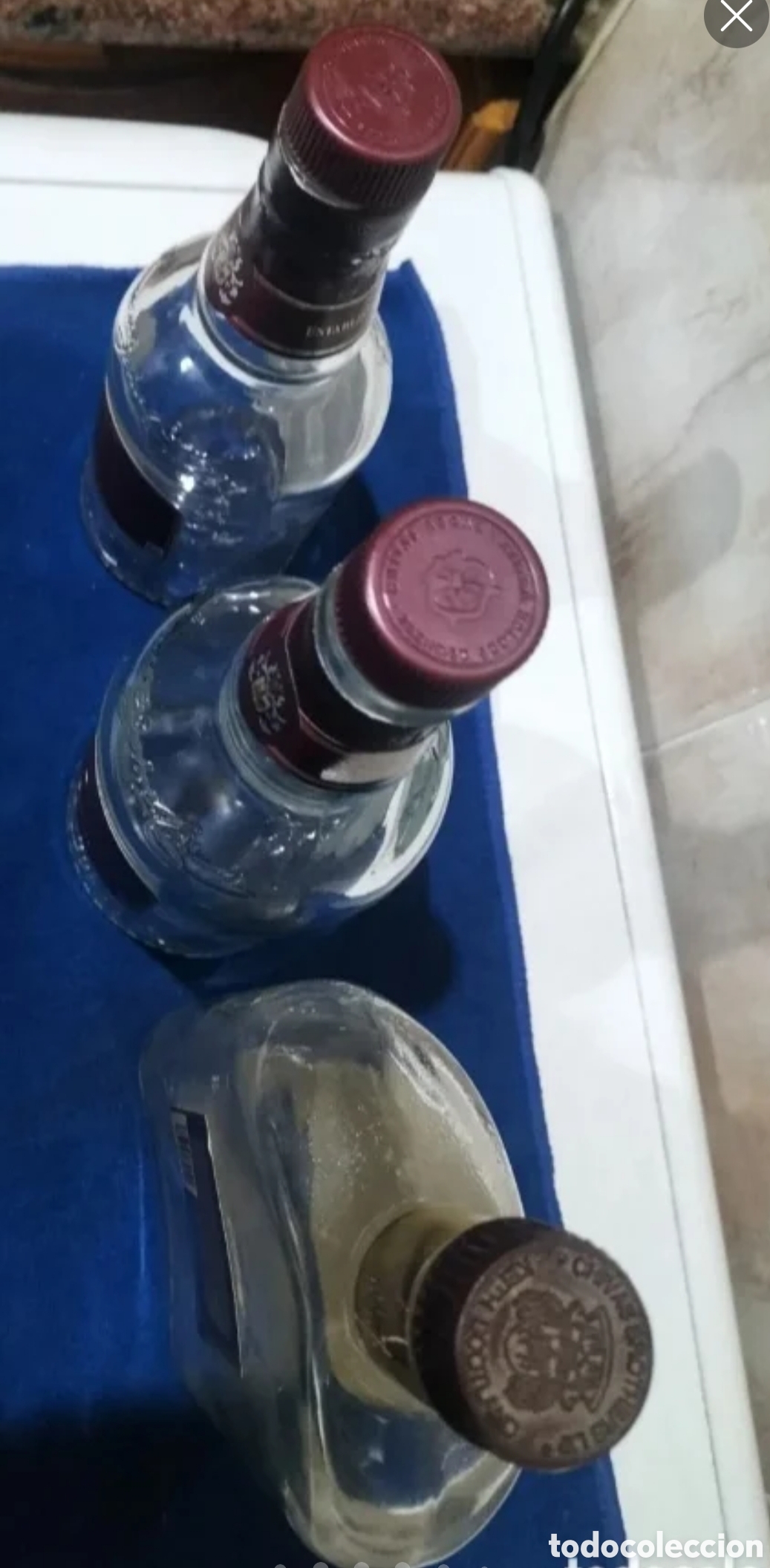 Botellas antiguas: Botellas de vidrio de colecci&oacute;n. - Foto 6