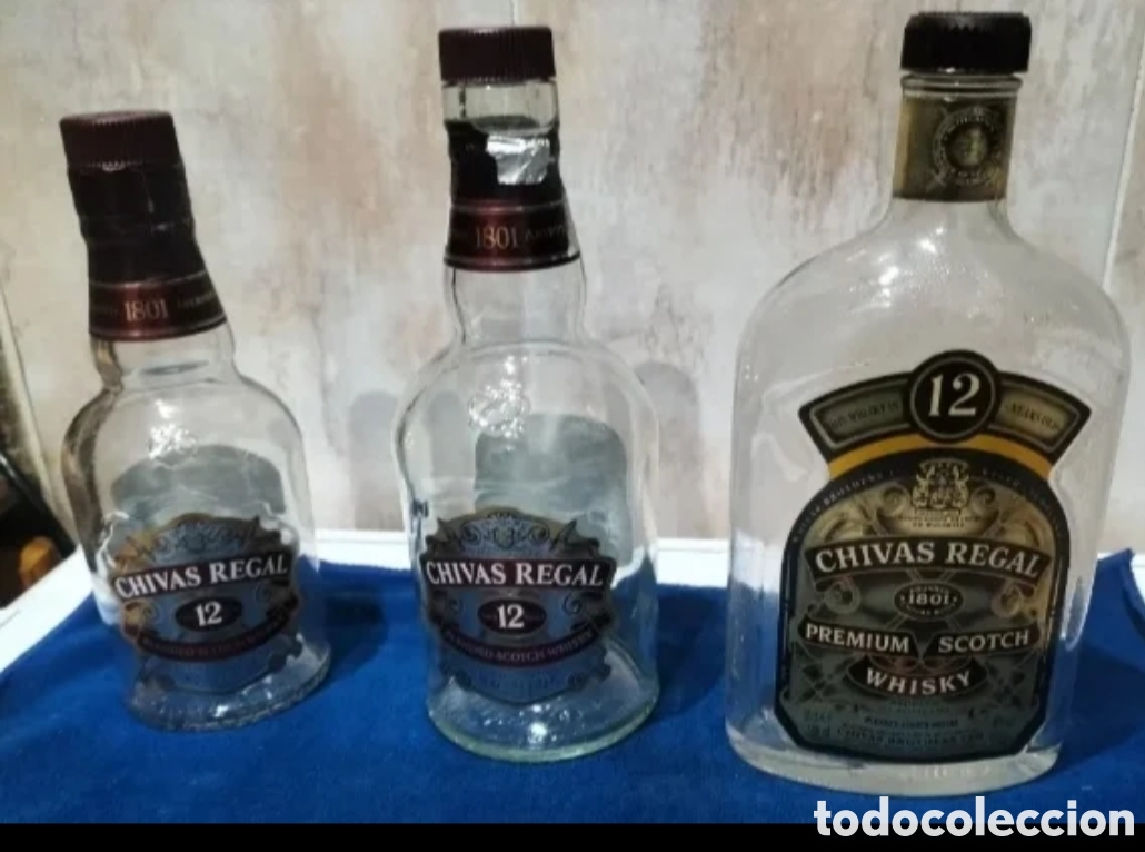 Botellas antiguas: Botellas de vidrio de colecci&oacute;n. - Foto 1