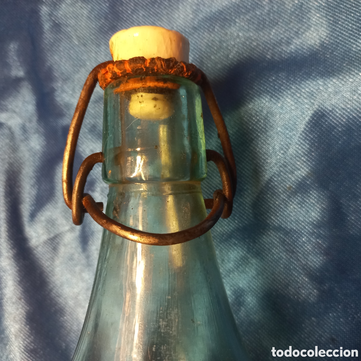 Botellas antiguas: BOTELLA GASEOSA EL CHORRADOR - Foto 5