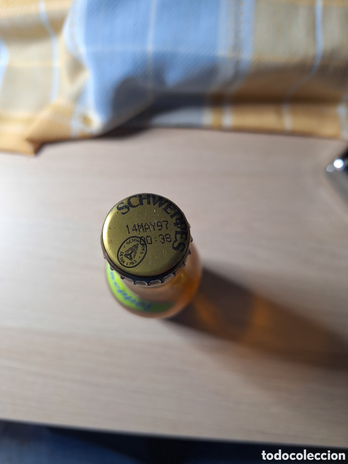 Botellas antiguas: Botella schweppes limon. - Foto 3