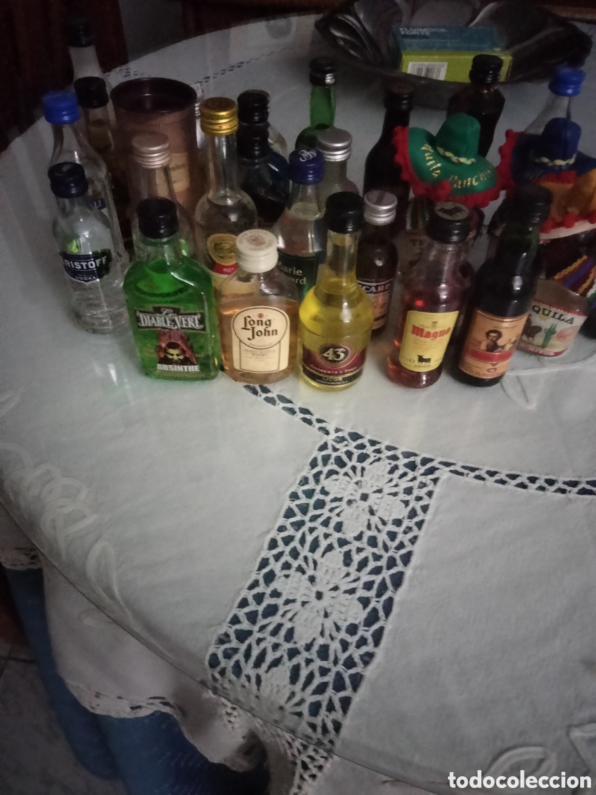 Botellas antiguas: Mimi botellas de licor - Foto 4