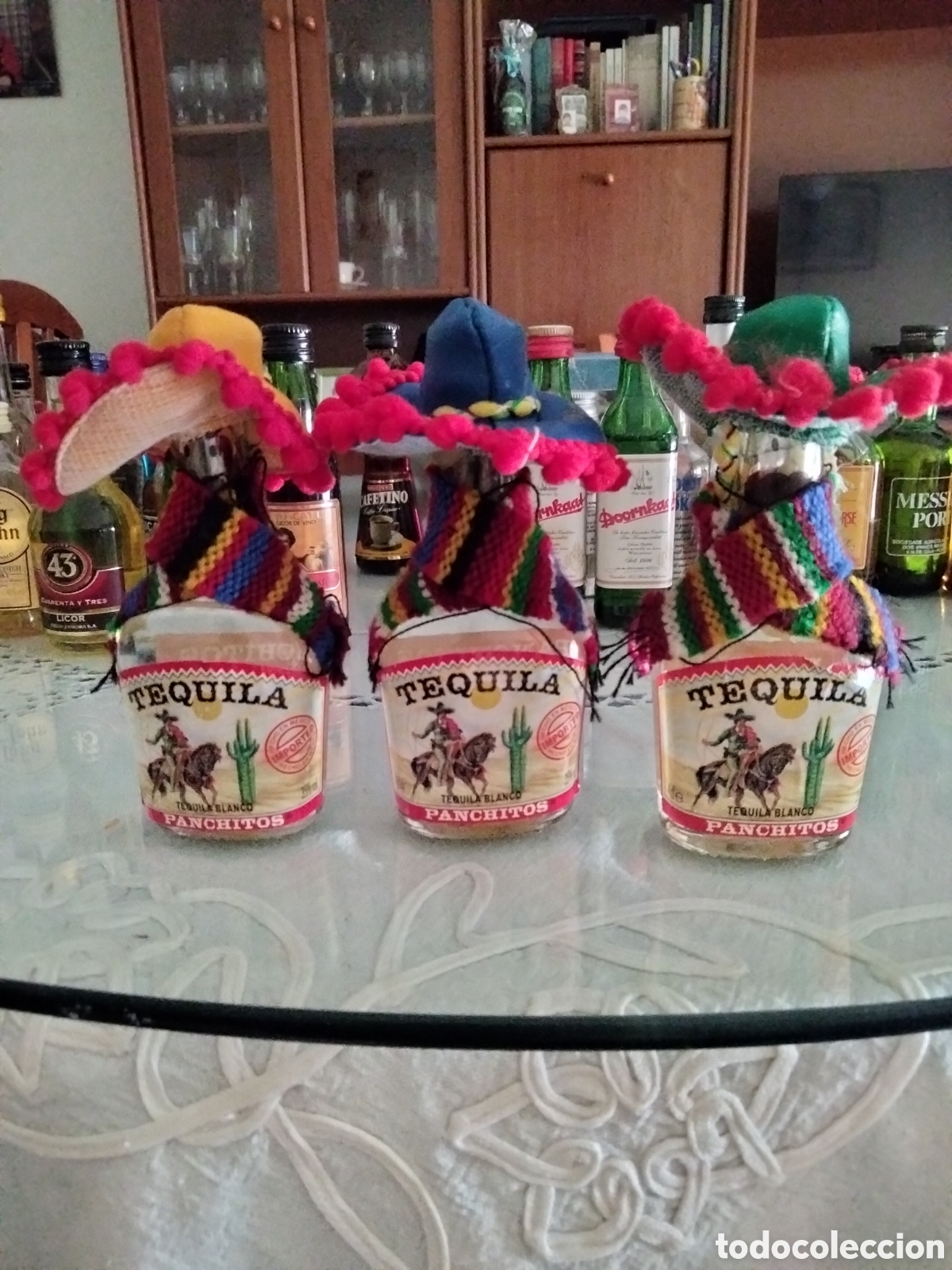 Botellas antiguas: Mimi botellas de licor - Foto 1