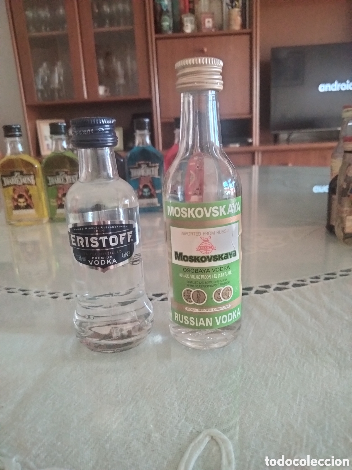 Botellas antiguas: Mimi botellas de licor - Foto 1