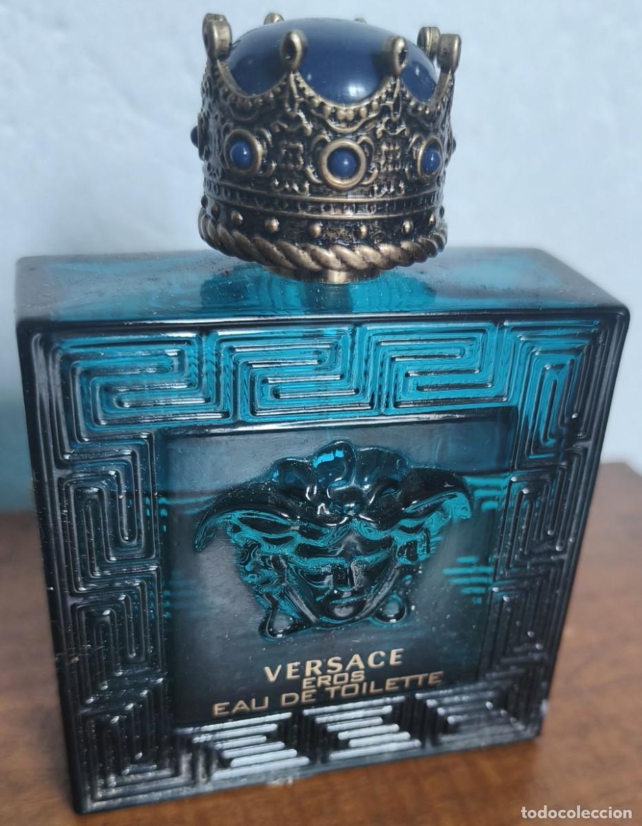 Botellas antiguas: VERSACE -- EROS -- CON TAP&Oacute;N - Foto 1