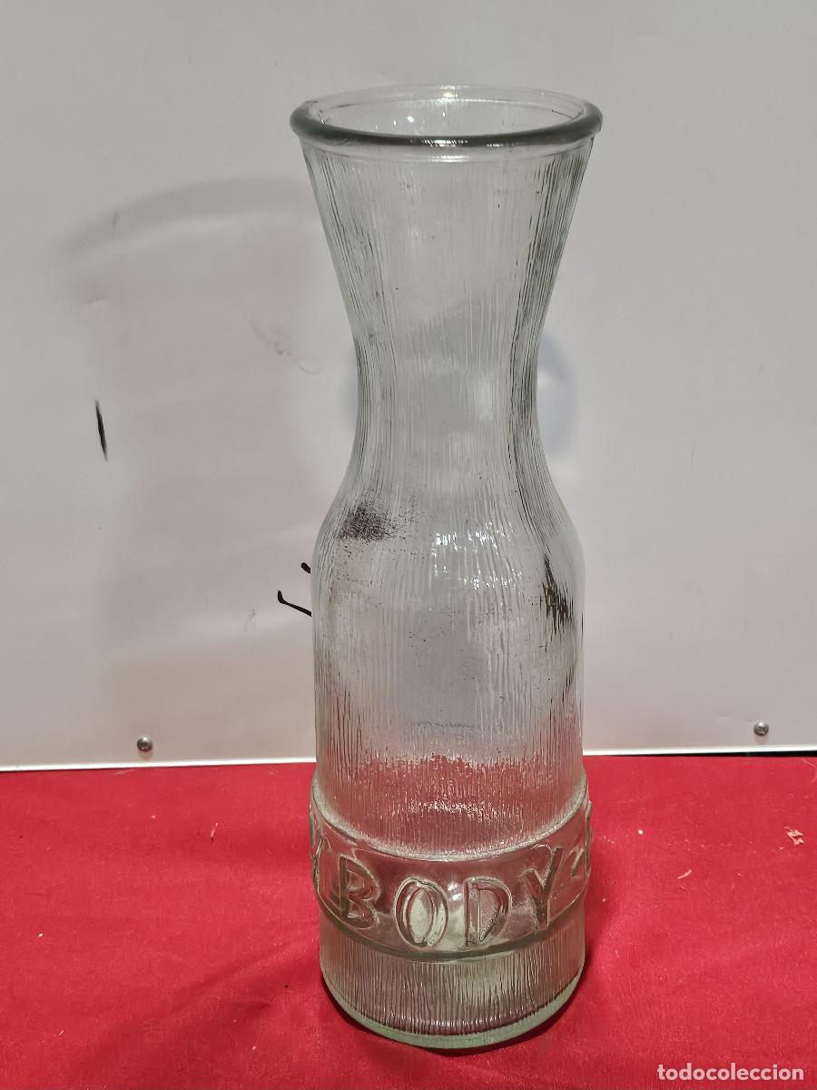 Botellas antiguas: botella de cristal antigua - Foto 1