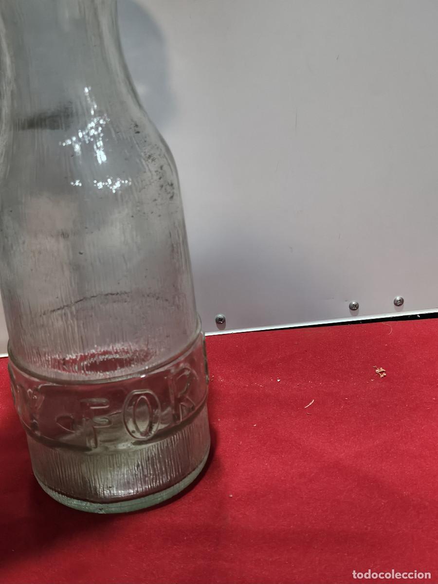 Botellas antiguas: botella de cristal antigua - Foto 3