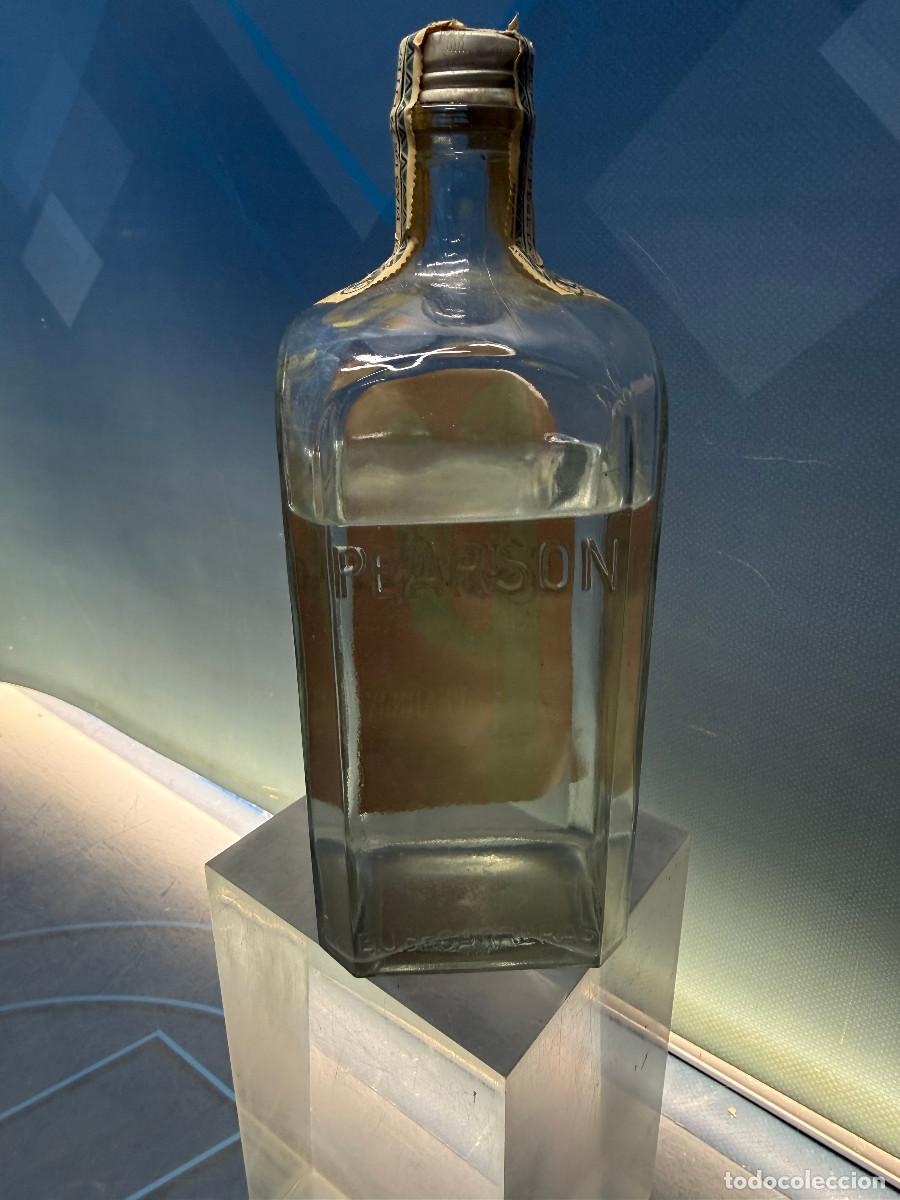 Botellas antiguas: Botella de Tequila Pearson - Foto 6
