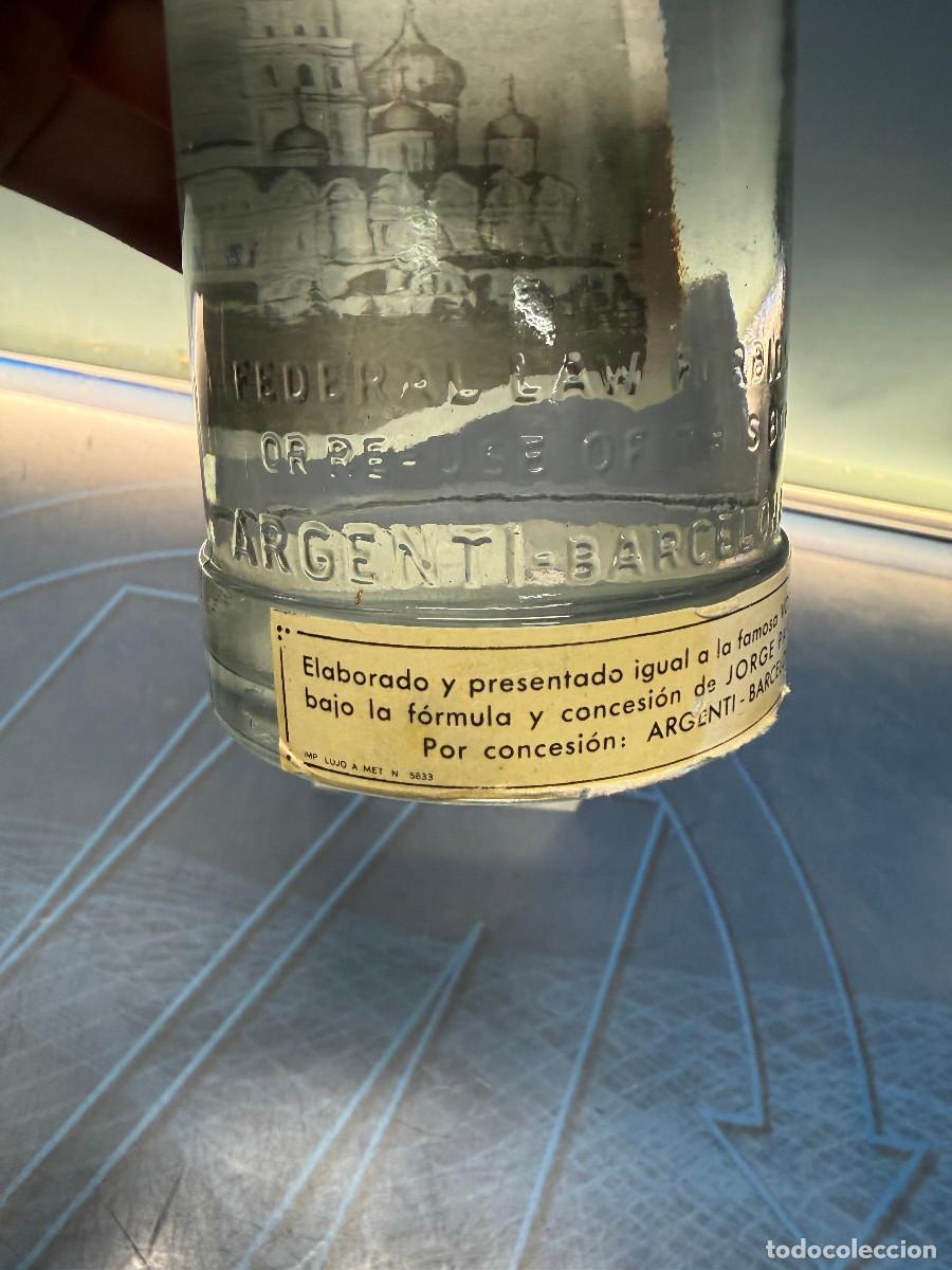Botellas antiguas: Botella Vodka Luboff - Foto 3