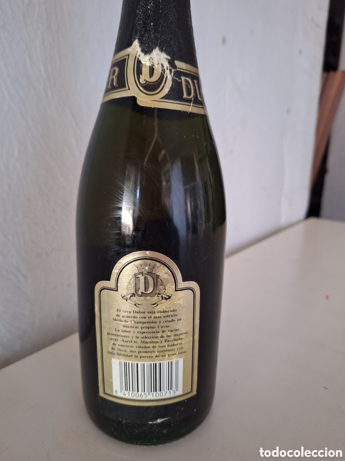 Botellas antiguas: Botella de cava Dubor - Foto 4