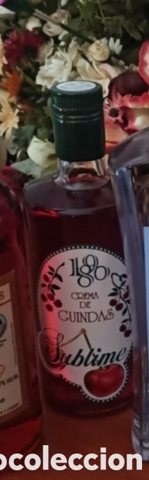Botellas antiguas: Lote de 5 botellas de licor - Foto 3