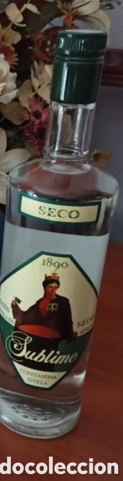 Botellas antiguas: Lote de 5 botellas de licor - Foto 6