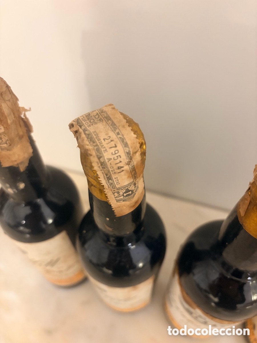 Botellas antiguas: Cavas hill extra Penad&eacute;s - 1940s - Foto 4