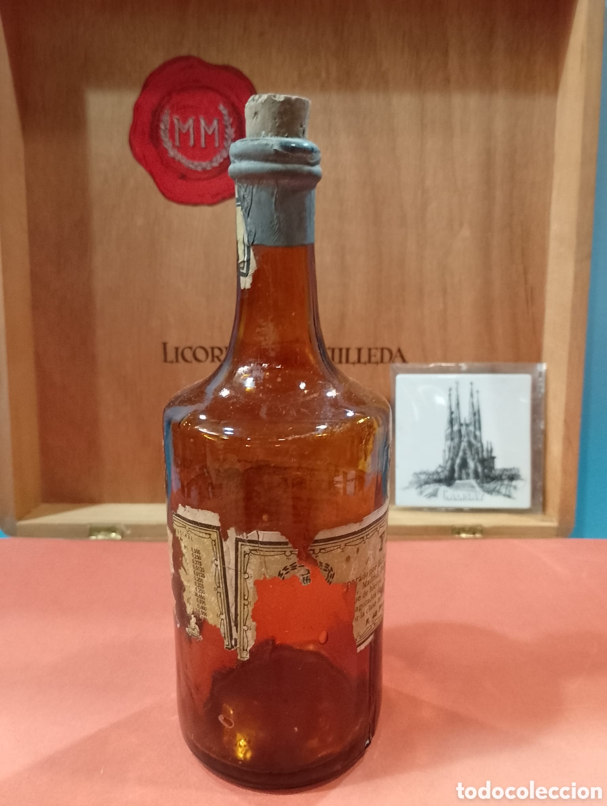 Botellas antiguas: Botella Ferro-Quina Robur - Foto 3