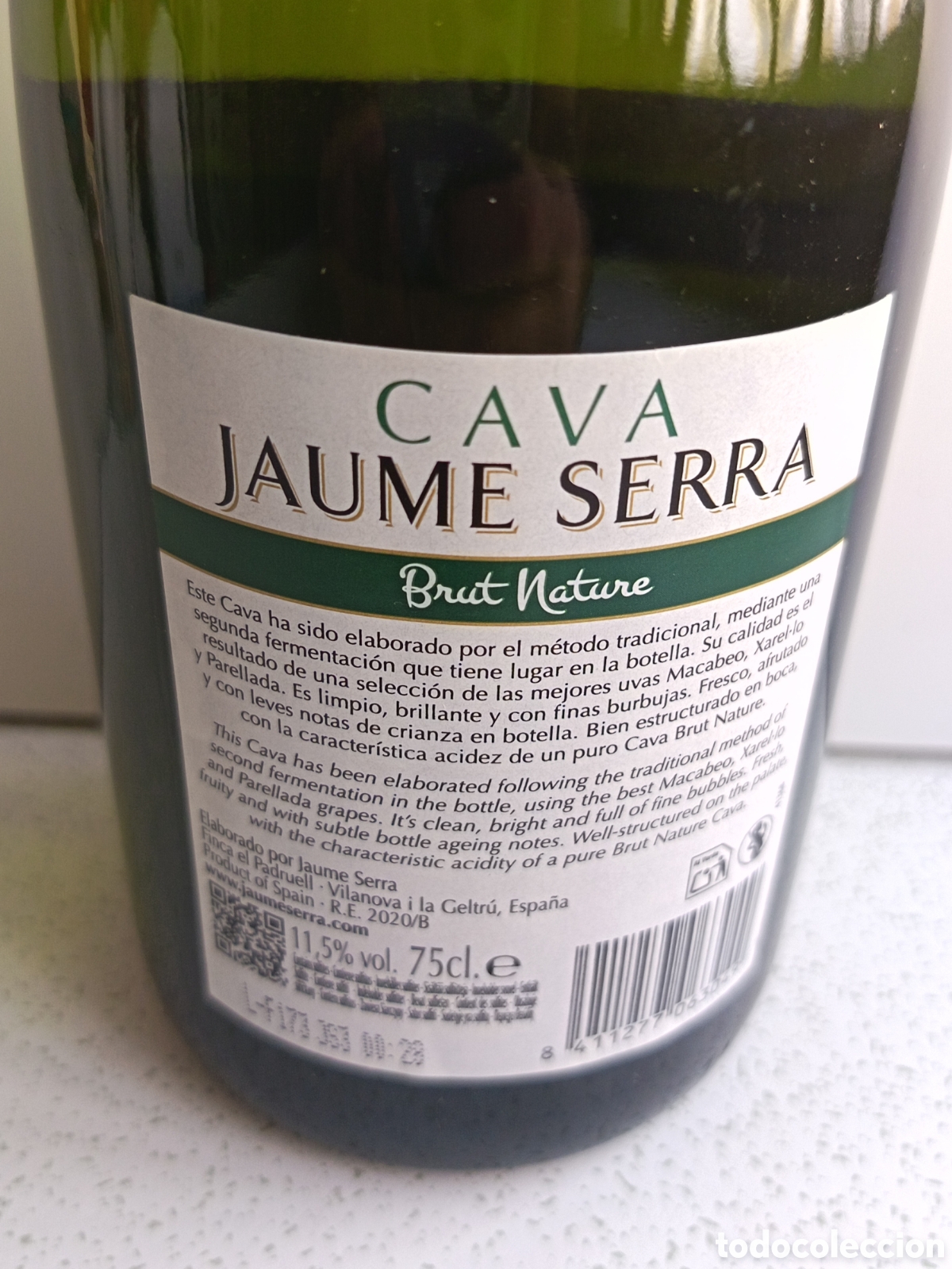 Botellas antiguas: Cava Jaume Serra 70cl - Foto 4