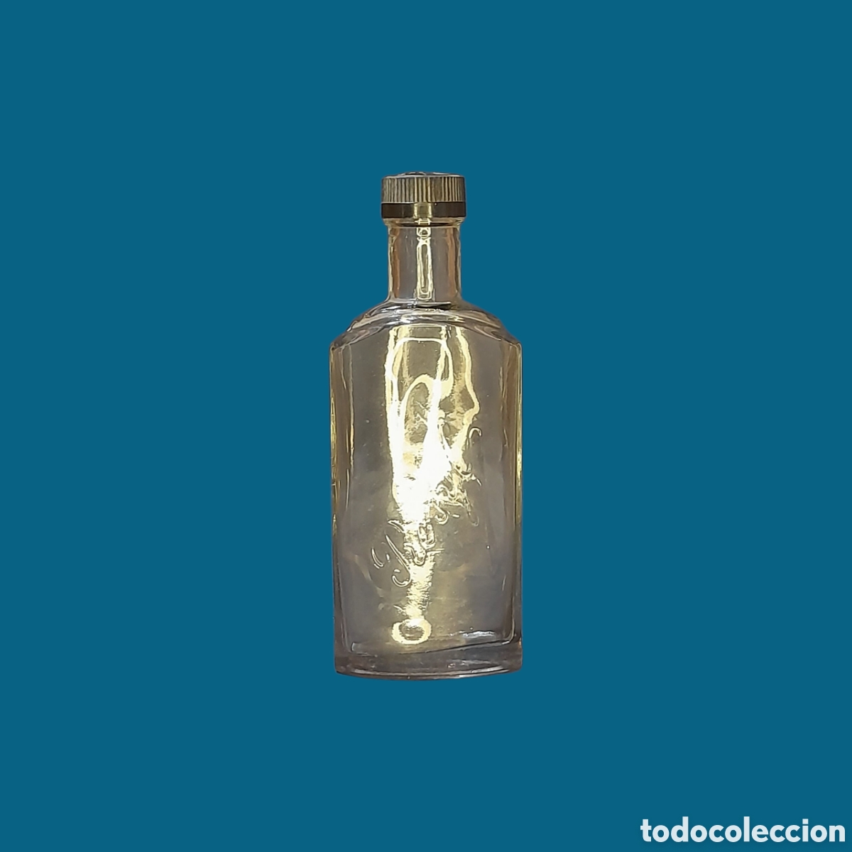 Botellas antiguas: Antigua botella de Resyl. - Foto 1