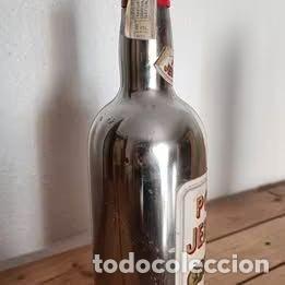 Botellas antiguas: Botella Ponche Jerezano - Foto 2