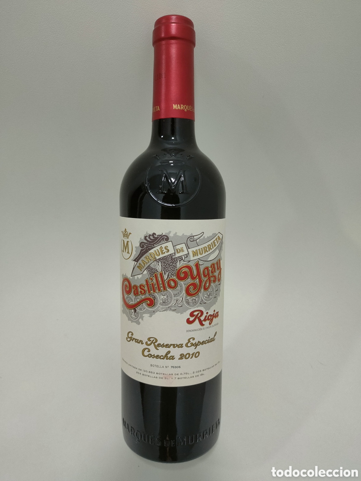 Botellas antiguas: Castillo de Ygay 2010 - Foto 2