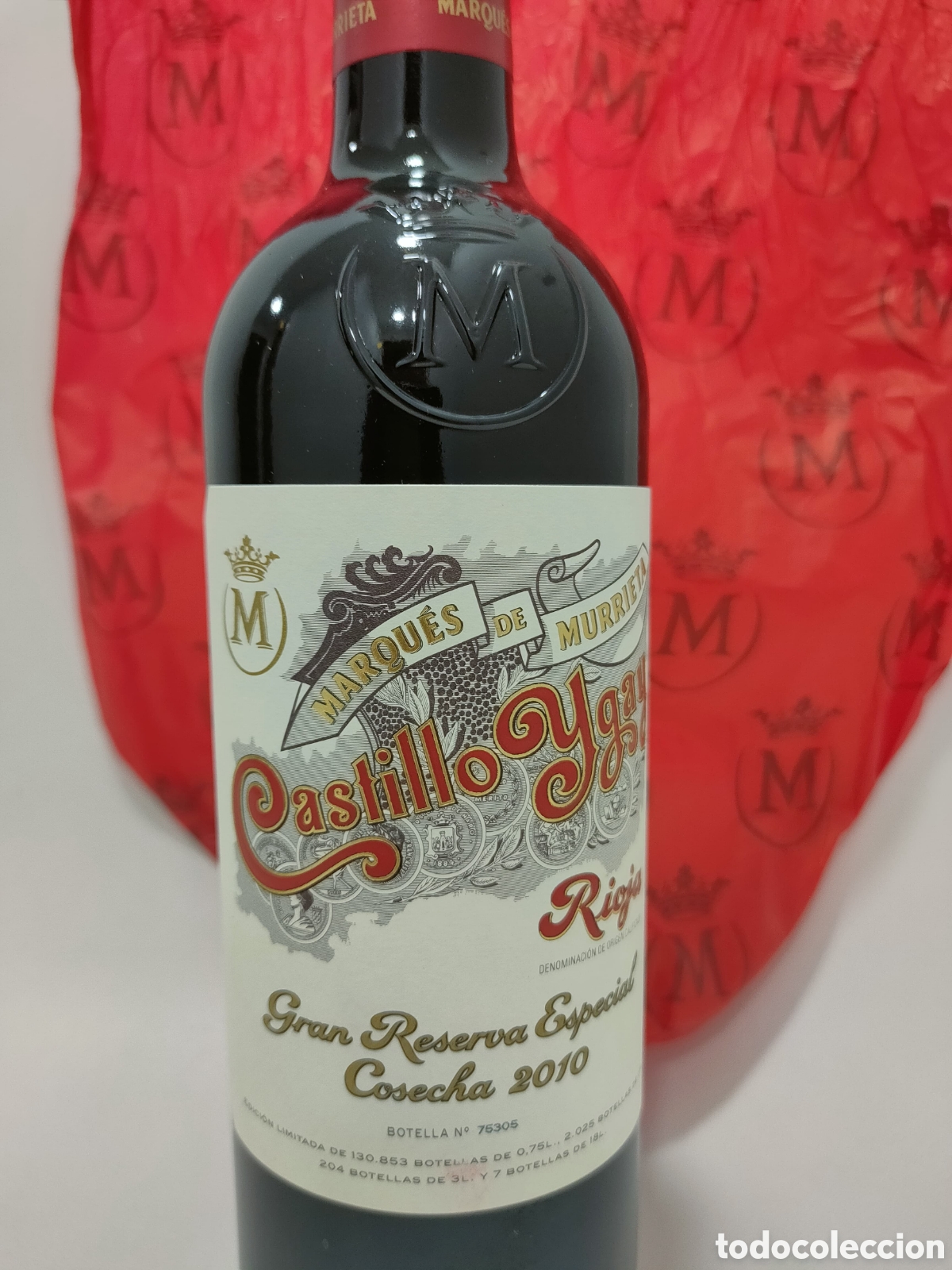 Botellas antiguas: Castillo de Ygay 2010 - Foto 3