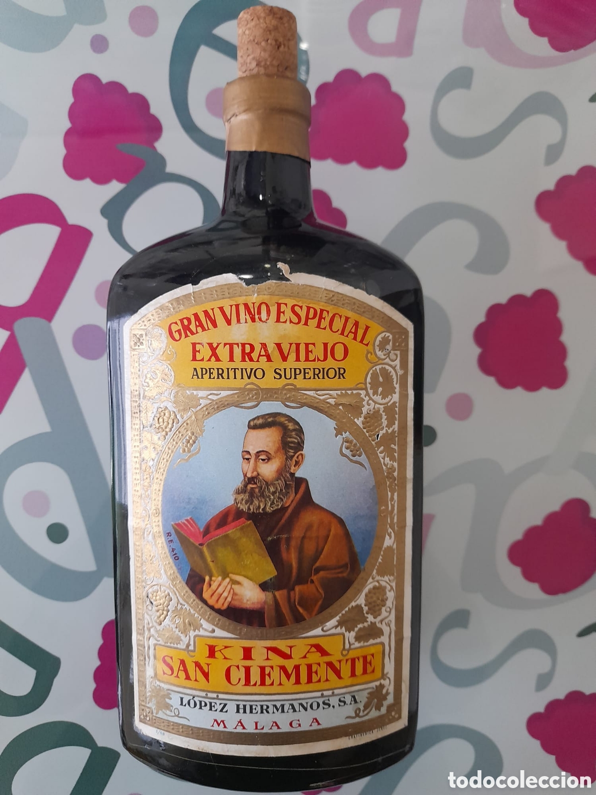 Botellas antiguas: Vino KINA San Clemente - Foto 1