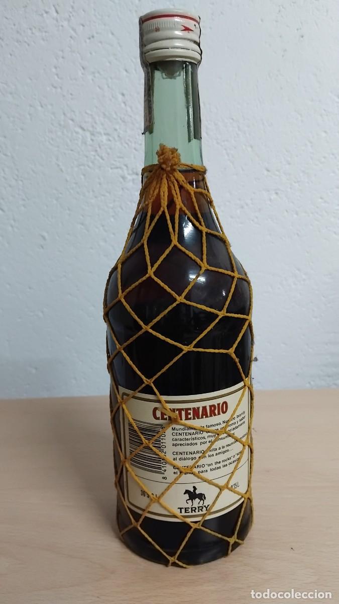Botellas antiguas: BOTELLA ANTIGUA DE CENTENARIO TERRY - Foto 2