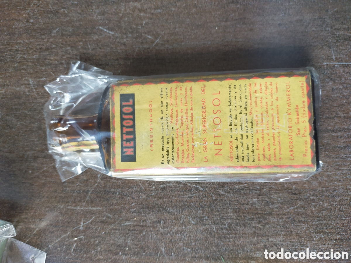 Botellas antiguas: Antigua Botella netossol - Foto 1