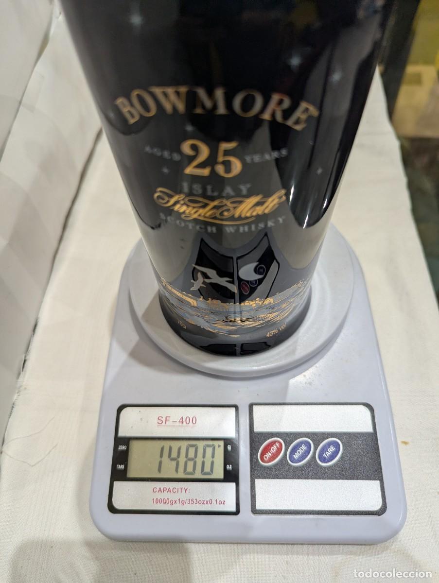 Botellas antiguas: whisky bowmore 25 a&ntilde;os - Foto 6