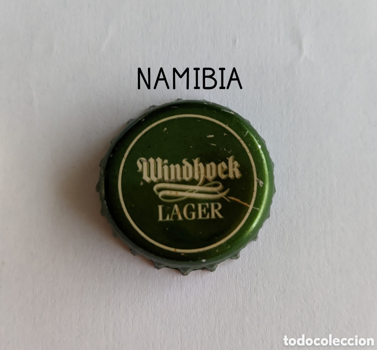 Botellas antiguas: Chapa tap&oacute;n corona de Namibia - Foto 1