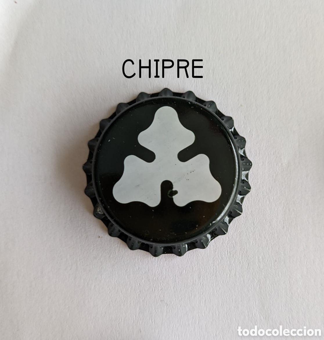 Botellas antiguas: Chapa corona sin usar de Chipre - Foto 1