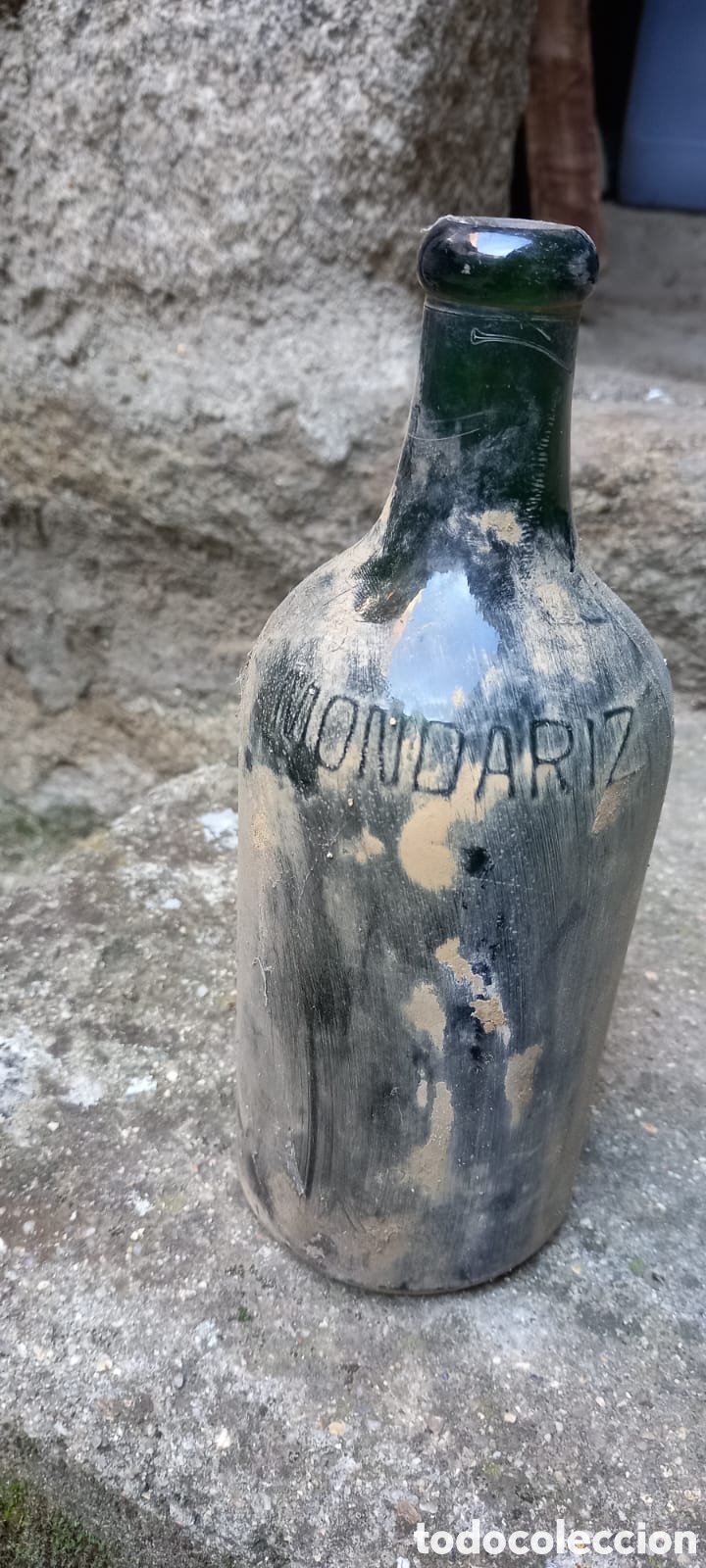 Botellas antiguas: Botella agua mondariz - Foto 2