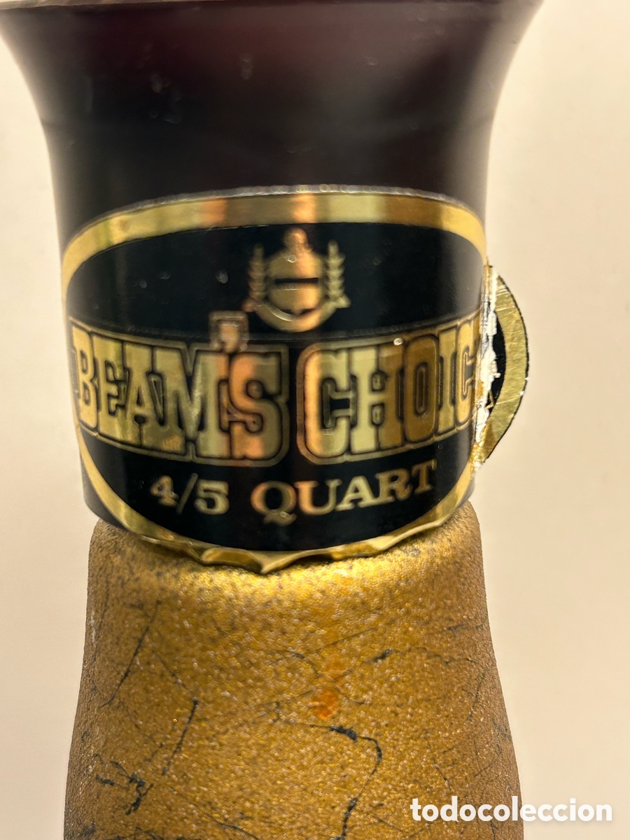 Botellas antiguas: Botella coleccionista de Beam&rsquo;s Choice - Foto 3