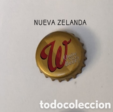 Botellas antiguas: Chapa corona (Nueva Zelanda) - Foto 1