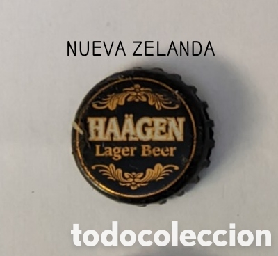 Botellas antiguas: Chapa corona (Nueva Zelanda) - Foto 1
