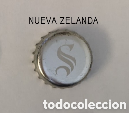 Botellas antiguas: Chapa corona (Nueva Zelanda) - Foto 1