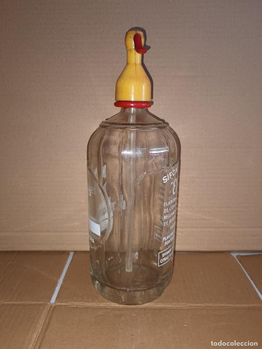 Botellas antiguas: SIFONES EL AMA (PONTEVEDRA) - Foto 2